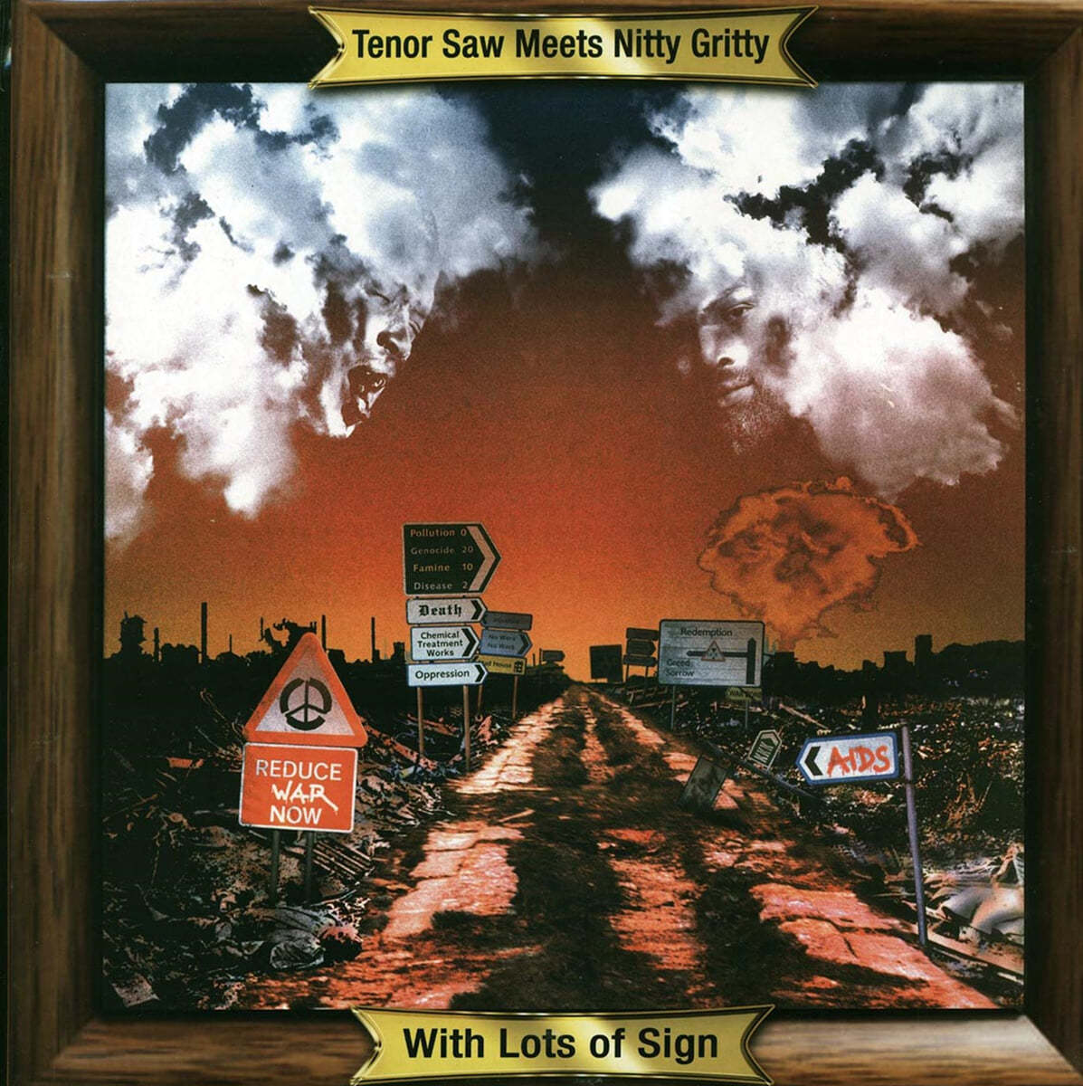 Tenor Saw / Nitty Gritty (테너 소우 / 니티 그리티) - With Lots Of Sign [LP] 