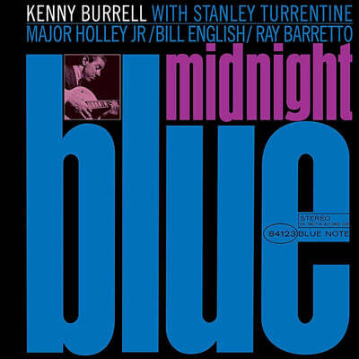Kenny Burrell — Midnight Blue 앨범 커버