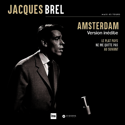 Jacques Brel — Amsterdam (45RPM) 앨범 커버