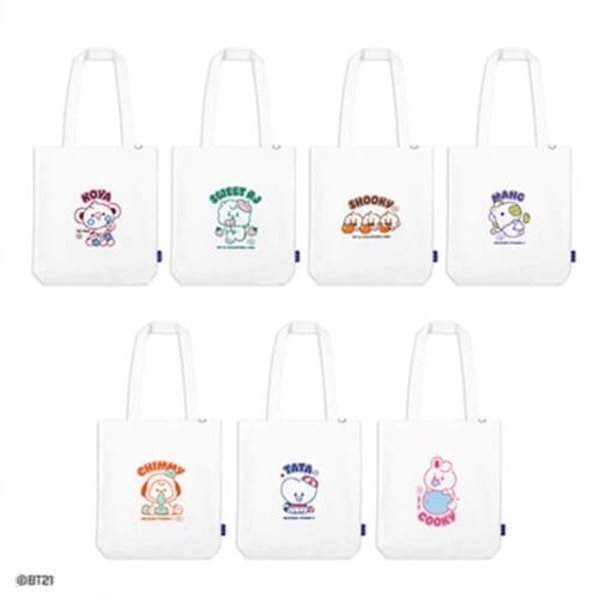 [BT21] 베이비 캔버스 에코백 JELLY CANDY