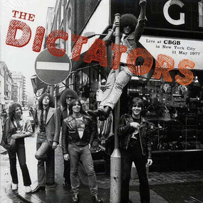The Dictators — Live At CBGB In New York City 11 May 1977 앨범 커버
