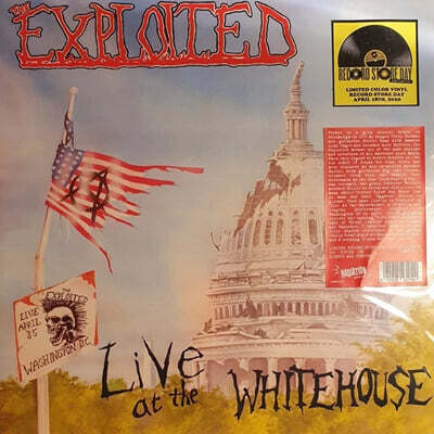 The Exploited — Live At The Whitehouse 앨범 커버