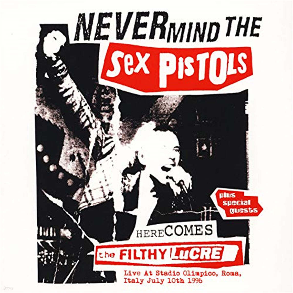 Sex Pistols (섹스 피스톨즈) - Live At Stadio Olimpico, Roma, Italy July 10th 1996 [LP] 