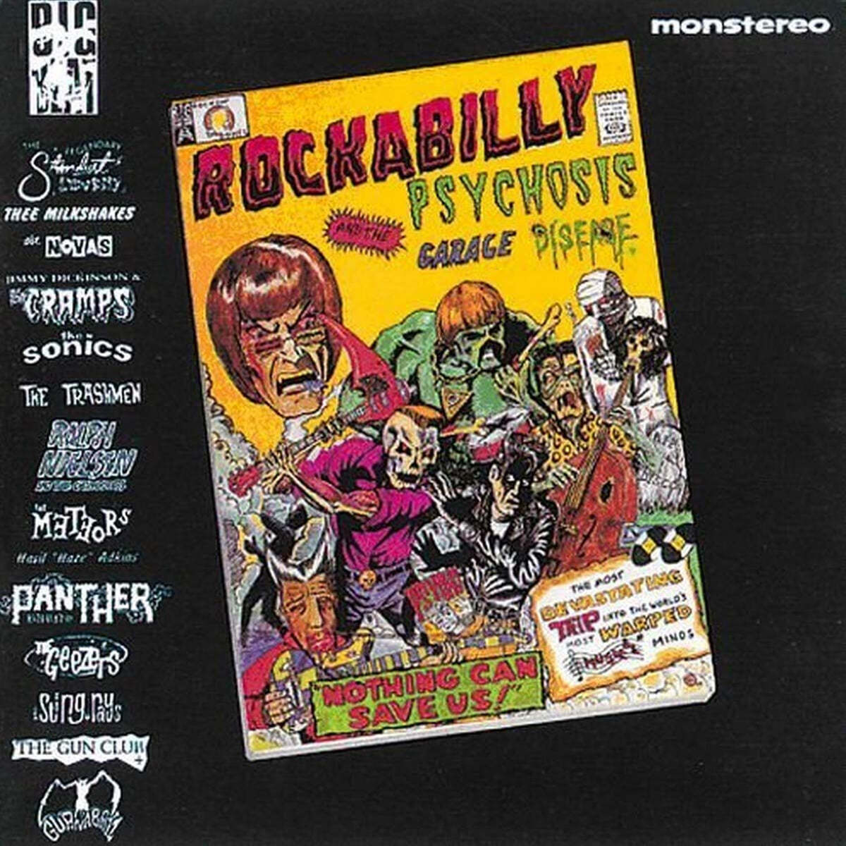 락 컴필레이션 - Rockabilly Psychosis And The Garage Disease [LP] 