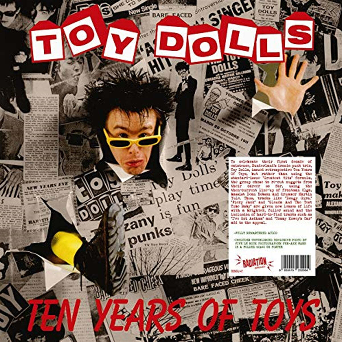 Toy Dolls (토이 돌스) - Ten Years Of Toys [LP] 