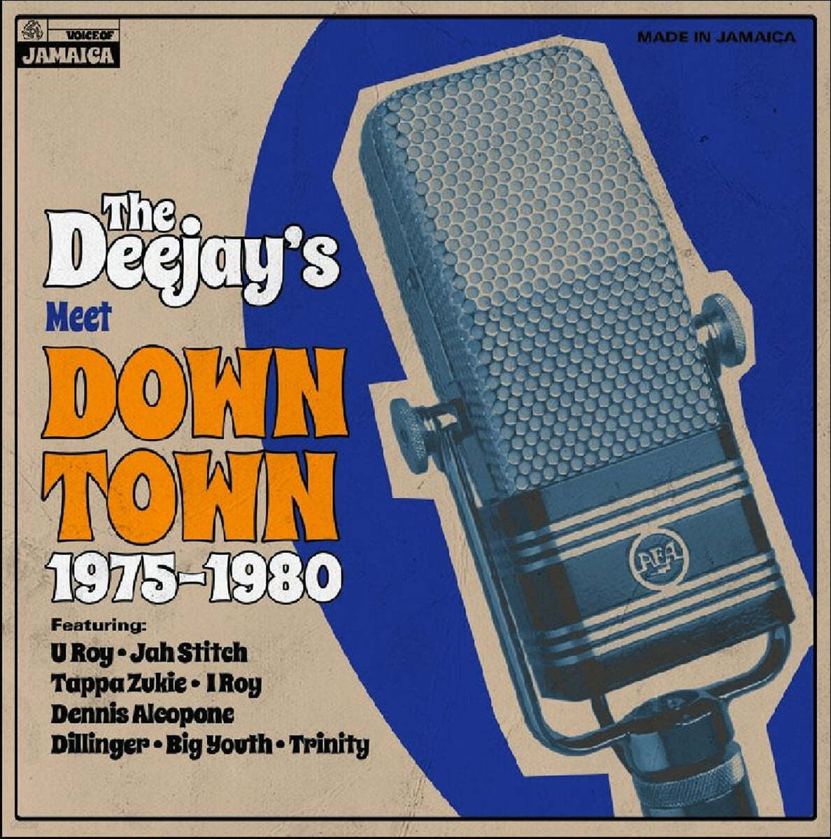 레게 음악 컴필레이션 - The Deejays Meet Down Town 1975-1980 [LP] 
