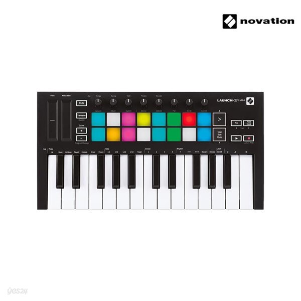 Novation Launchkey Mini Mk3 노베이션 런치키 미니 마스터키보드 미디