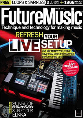 Future Music (월간) : 2021년 08월, No. 372 (with CD-ROM)