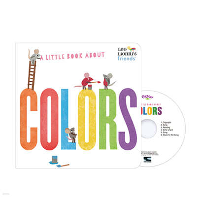 Pictory Set Infant & Toddler 24 : A Little Book About Colors (Book & CD)
