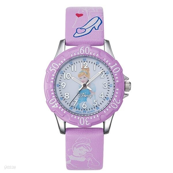 [Disney] 디즈니 D20130CI 신데렐라 아동용 시계 본사정품