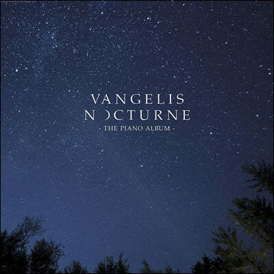 Vangelis — 피아노로 연주한 반젤리스 작곡의 영화음악 (Nocturne - The Piano Album) 앨범 커버