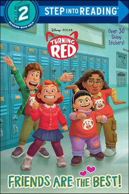 Step Into Reading 2 : Friends Are the Best! (Disney/Pixar Turning Red)