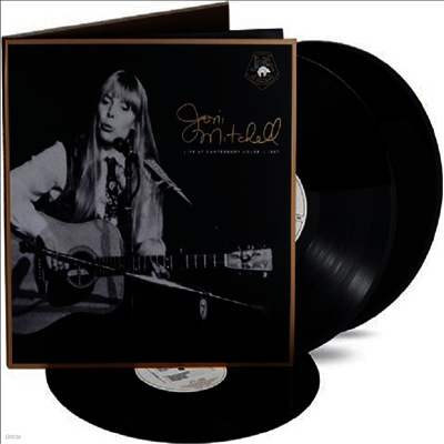 Joni Mitchell — Live At Canterbury House - 1967 (Triple Gatefold) 앨범 커버