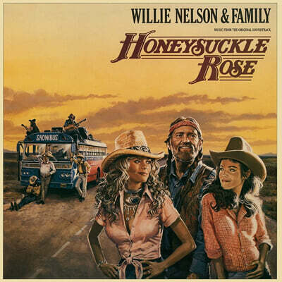 Willie Nelson & Family — 온 더 로드 어게인 영화음악 (Honeysuckle Rose OST by Willie Nelson & Family) 앨범 커버