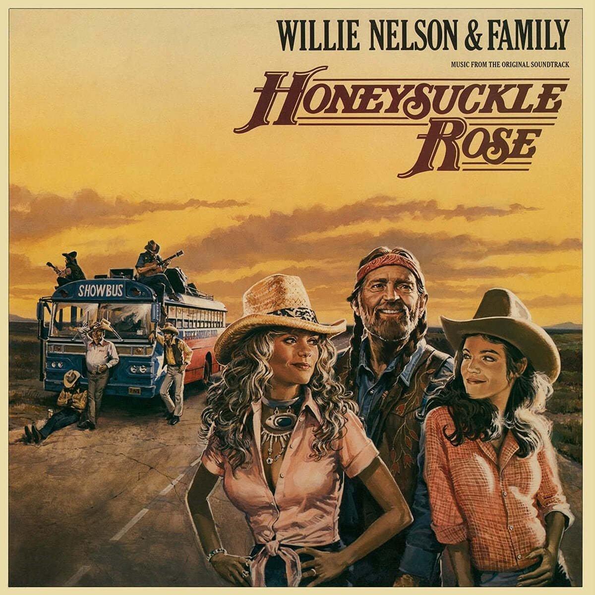 온 더 로드 어게인 영화음악 (Honeysuckle Rose OST by Willie Nelson & Family) [핑크 컬러 2LP] 