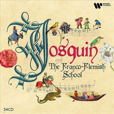   - ö帣  (Josquin & The Franco-Flemish School) (34CD Boxset) -  ƼƮ