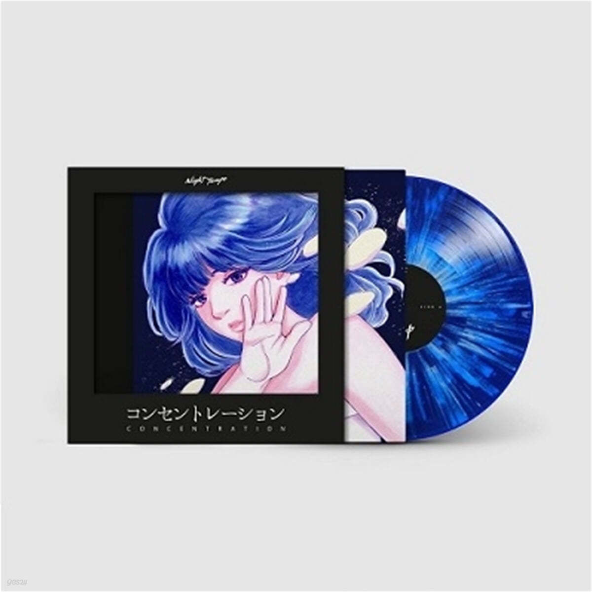 Night Tempo (나이트 템포) - Concentration [퍼플& 화이트 소용돌이 컬러 LP]