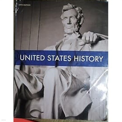 UNITED STATES HISTORY /(FIFTH EDITION/PAPERBACK/JOSEPH JARRELL/영어원서/하단참조)