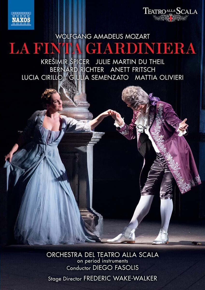 Diego Fasolis 모차르트: 오페라 '가짜 여정원사' (Mozart: La Finta Giardiniera)
