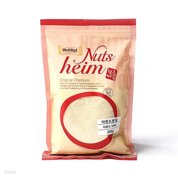 [글로벌푸드]웰넛 아몬드 분말 200g / 홈베이킹