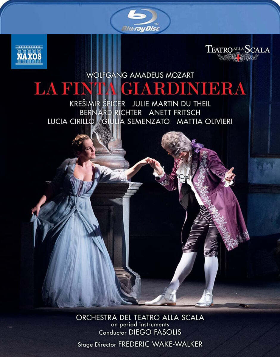 Diego Fasolis 모차르트: 오페라 '가짜 여정원사' (Mozart: La Finta Giardiniera)