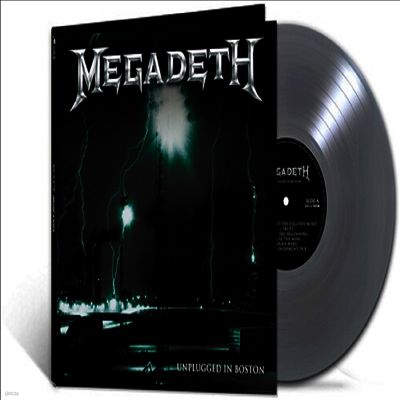 Megadeth — Unplugged In Boston 앨범 커버
