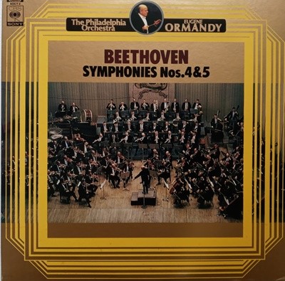 LP(수입) 베토벤: 교향곡 4번, 5번 - 유진 오먼디/필라델피아 오케스트라