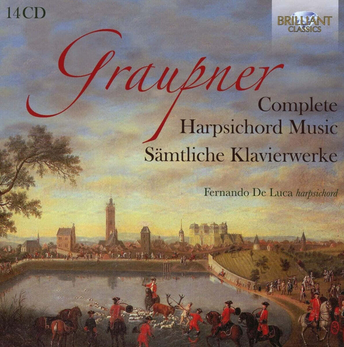 Fernando de Luca 크리스토프 그라우프너: 하프시코드 작품 전곡 (Christoph Graupner: Complete Harpsichord Music)