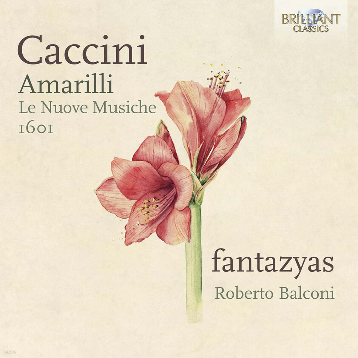 fantazyas 줄리오 카치니: 아마릴리 외 (Giulio Caccini: Amarilli)