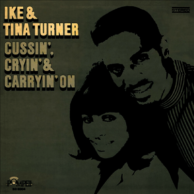 Ike & Tina Turner — Cussin' Cryin' 앨범 커버