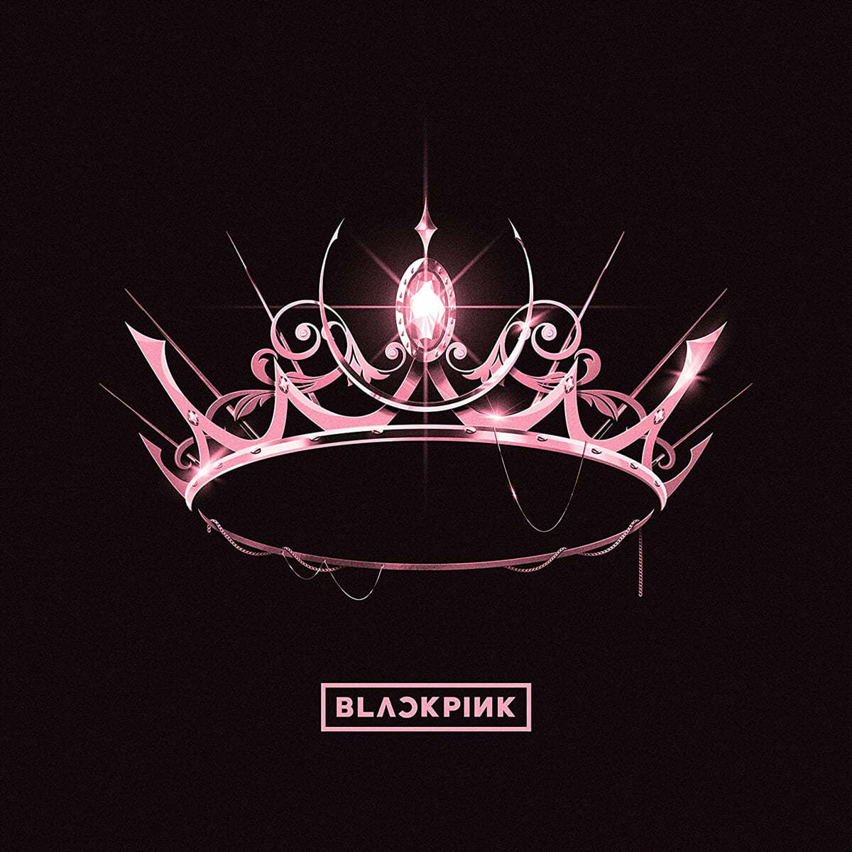 블랙핑크 (BLACKPINK) - BLACKPINK 1st VINYL LP [THE ALBUM] [핑크 컬러 LP] 