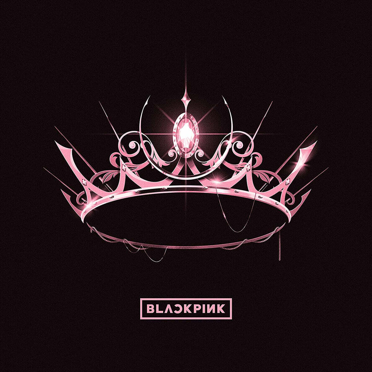 블랙핑크 (BLACKPINK) - BLACKPINK 1st VINYL LP [THE ALBUM] [핑크
