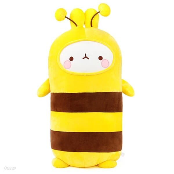 [몰랑이] 쫀득쫀득 소프트 몰랑 애착 바디쿠션 55cm 꿀벌