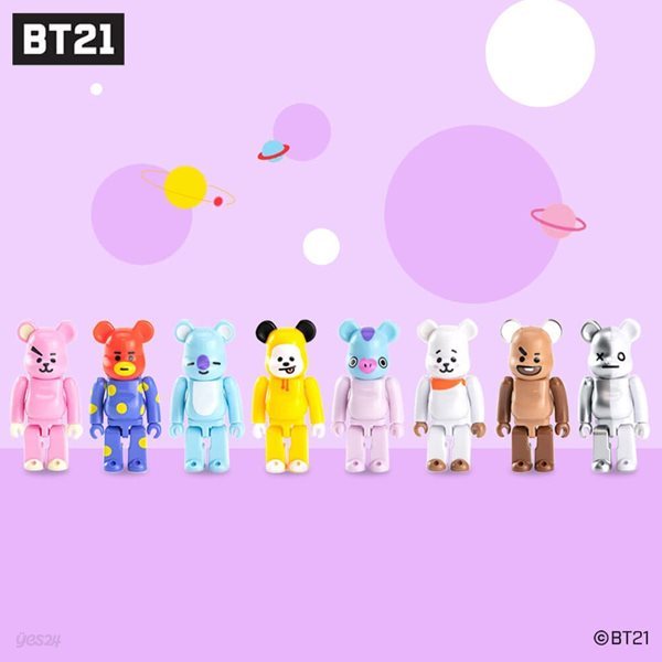 BT21 베어브릭 피규어 시크릿박스 1SET(10개입)