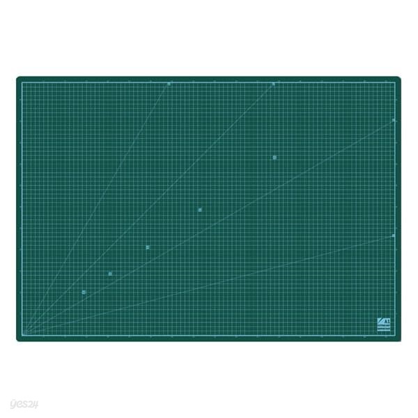 스쿨문구 녹색 커팅매트  A4 (300x215x2.75mm)