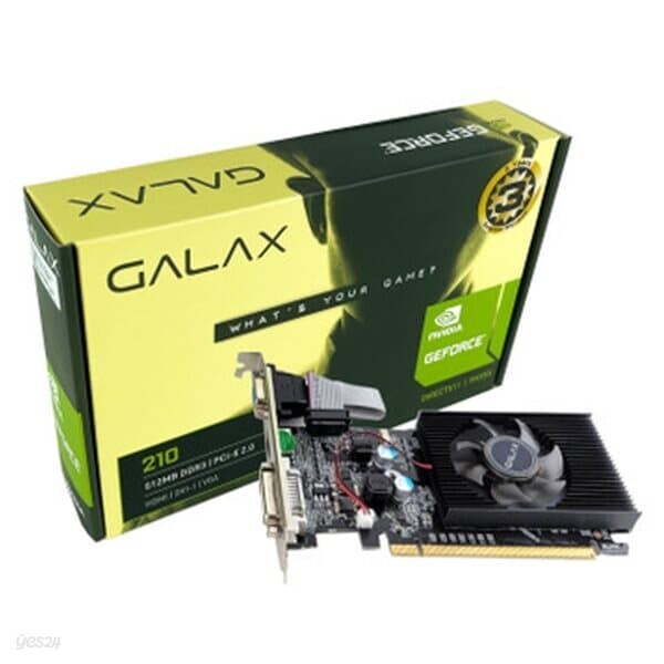 무배 갤럭시 GALAX 지포스 G210 PLUS D3 512MB LP