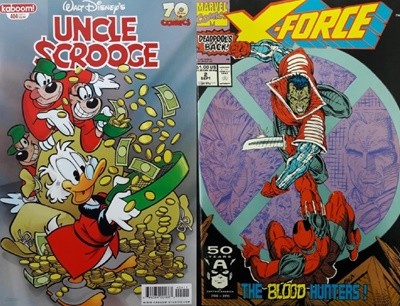 Disney's Uncle Scrooge 404  /  X-FORCE #2