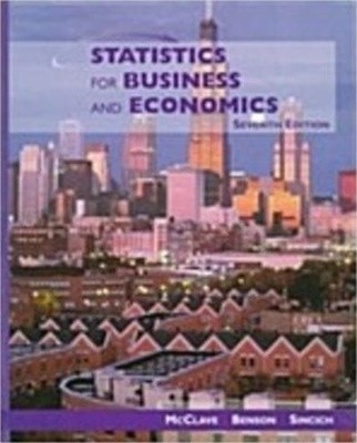 Statistics for Business and Economics (Hardcover, 디스켓 1 포함) 