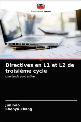 Directives en L1 et L2 de troisieme cycle
