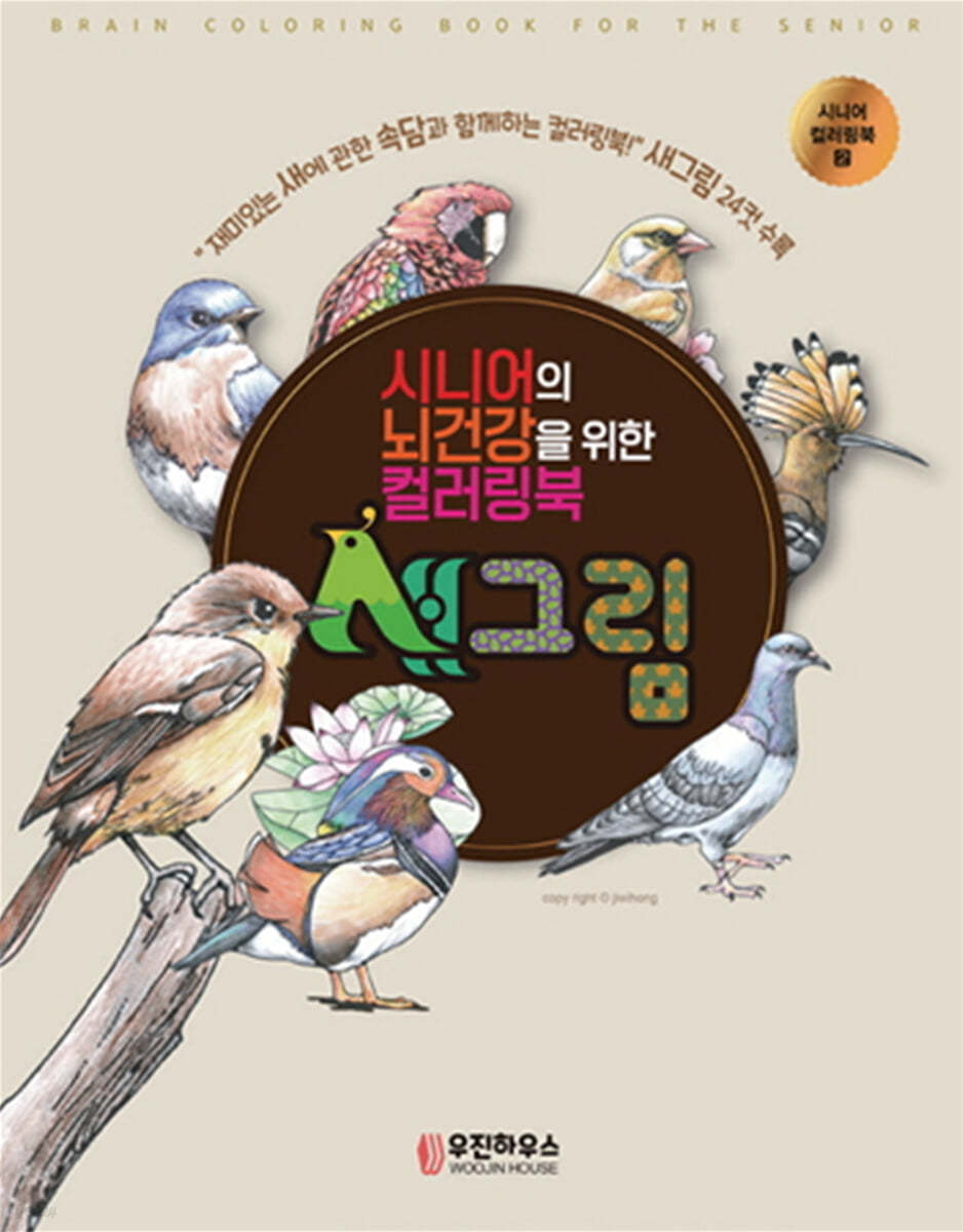 시니어 뇌건강을 위한 컬러링북 새그림