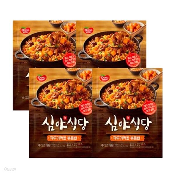 [동원] 심야식당 깍두기막창볶음밥 450g*4개