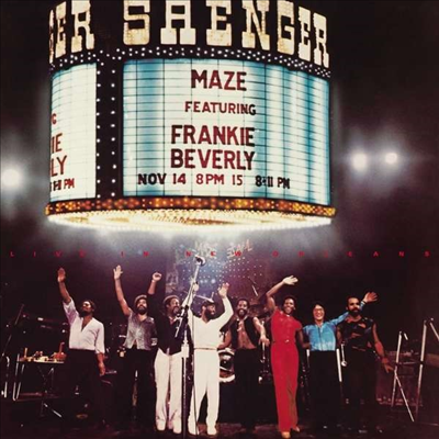 Maze Feat. Frankie Beverly — Live In New Orleans (Gatefold) 앨범 커버