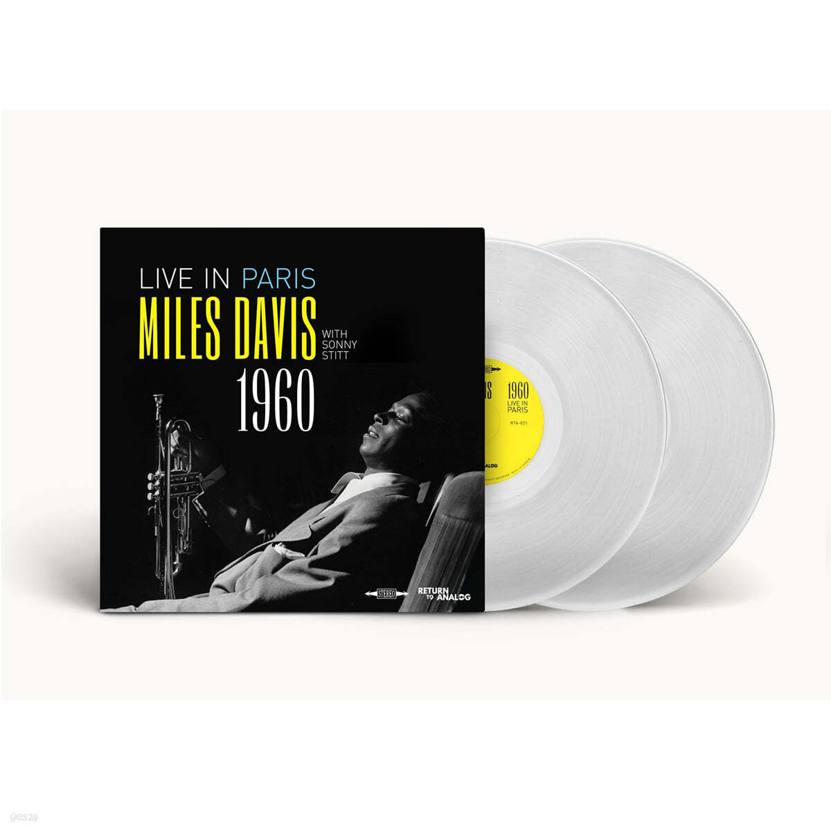 Miles Davis (마일즈 데이비스) - Live In Paris 1960 [투명 컬러 2LP]