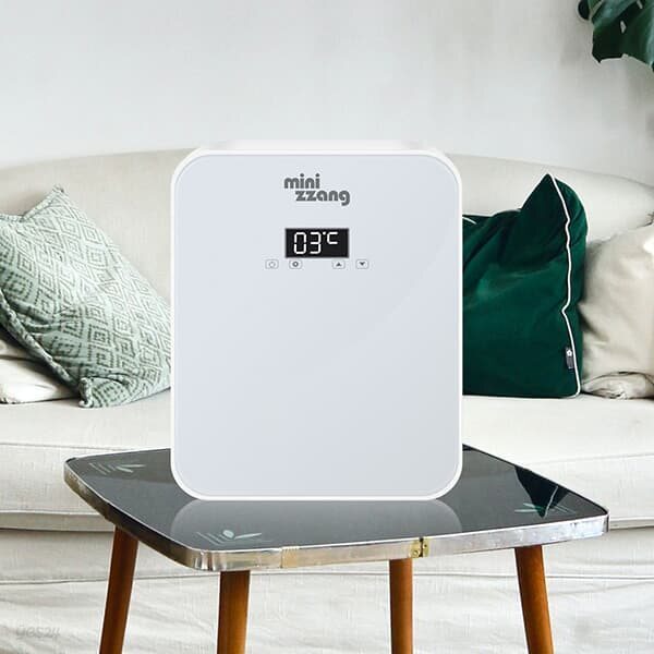 미니짱 온도조절 미니냉장고 소형 화장품냉장고 차량용냉장고 온장고 14리터 mz-16