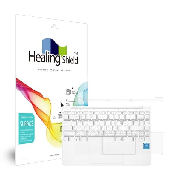 베이직스 베이직북 14 2세대 무광 외부보호필름 팜레스트/터치패드2매