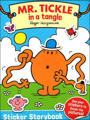 Mr. Tickle in a tangle Sticker Storybook