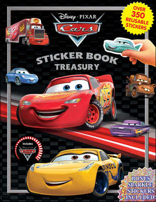 Disney Cars Sticker Book Treasury