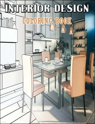 Interior Design Coloring Book