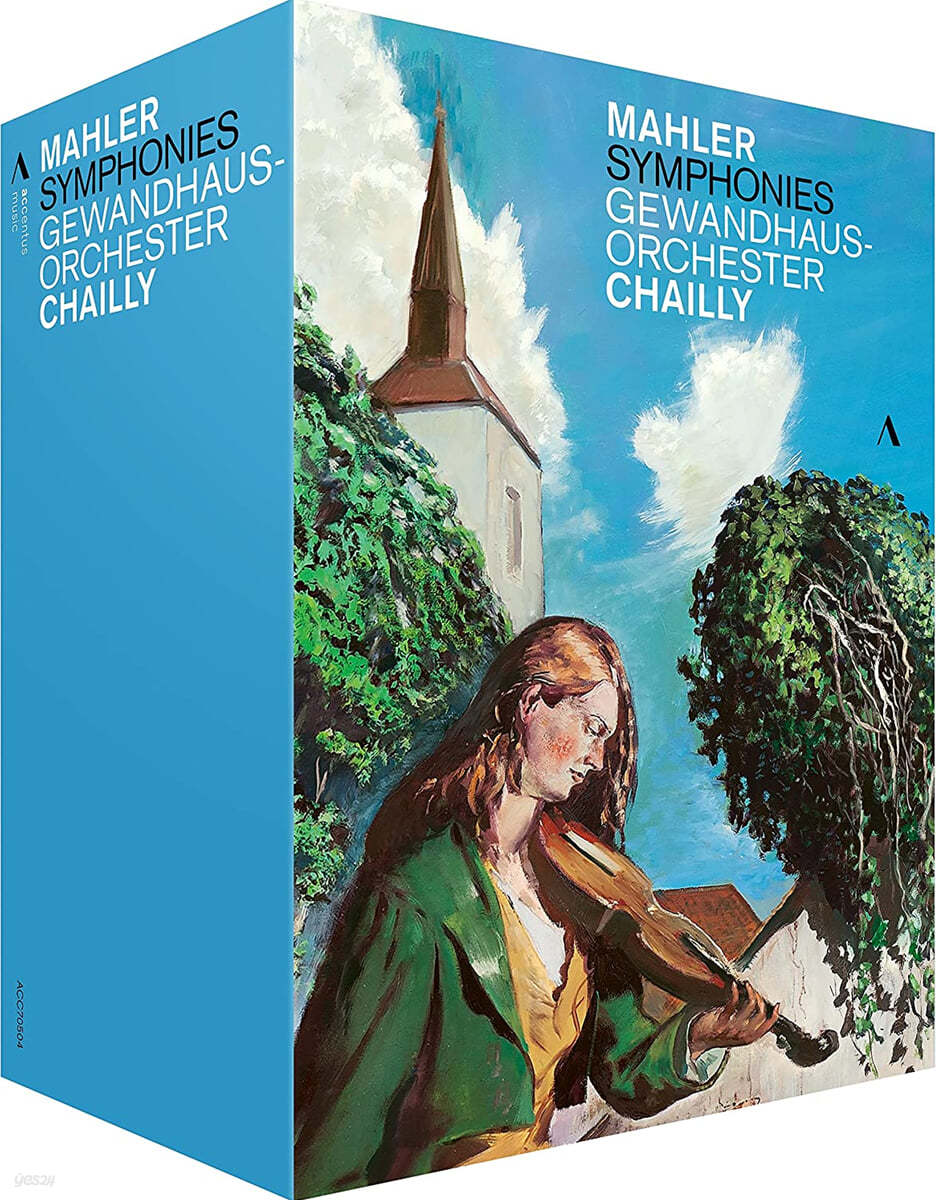 Riccardo Chailly 말러: 교향곡 1, 2, 4-9번 (Mahler: Symphonies 1, 2, 4-9) [블루레이] 