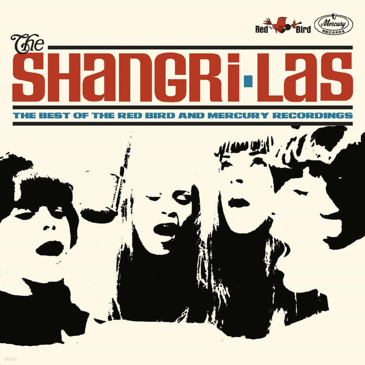The Shangri-Las (샹그리-라스) - The Best of the Red Bird and Mercury Recordings [투명 & 블랙 소용돌이 컬러 2LP]